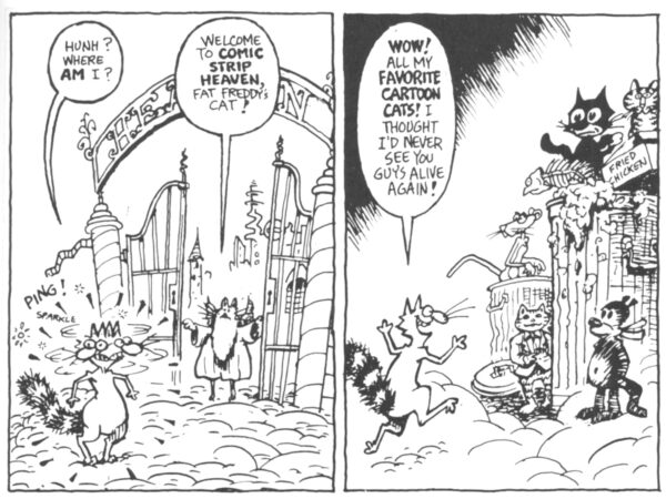 Fat Freddy's Cat au paradis des chats