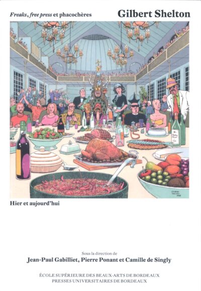 Couverture monographie Gilbert Shelton