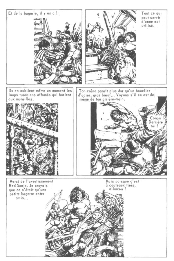 Extrait de "Conan" n° 3 (1978) : "Miroirs mortels"