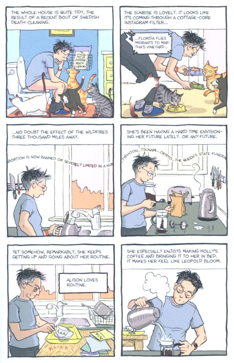 Alison Bechdel, "Spent" page 7