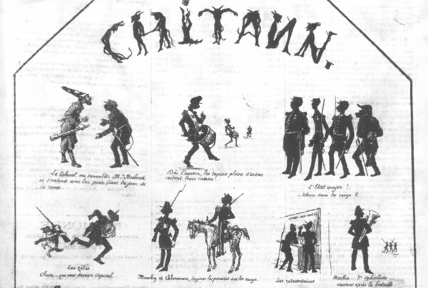 Ombres chinoises dans "Chitann" (Alger)