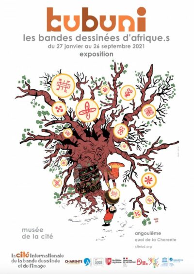 affiche de l'exposition Kubuni, 2021