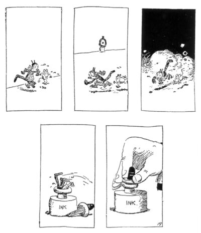 George Herriman, "Krazy Kat" réflexif